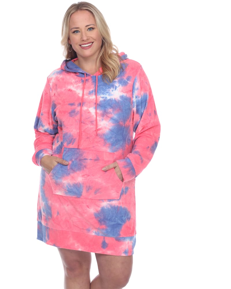 Tie dye sweatshirt dress clearance